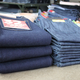 Image for article titled These Jeans Are Made with Denim So Heavy They Can Stand on Their Own